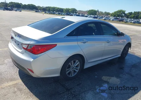 2014 Hyundai Sonata Gls from USA, damaged, VIN 5NPEB4AC5EH937324